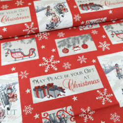 Deko-Weihnachtsstoff