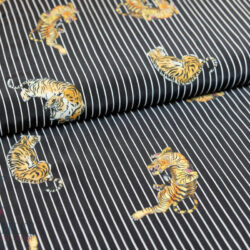reine Viskose "Tiger stripes"