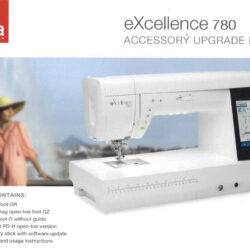 Elna eXcellence 780 Zubehör Upgrade Kit (Nähfüße für Patchwork- und Quilten)