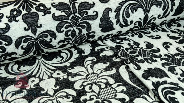 Stoff 84907 Jacquard Chenille
