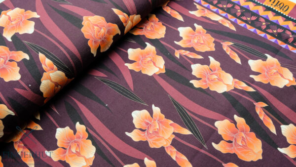 Stoff 91353 Glorius Iris