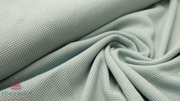 Stoff 92444 Baumwollstricker Waffeloptik