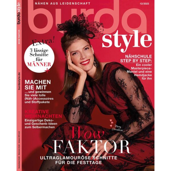 burda style Ausgabe Dezember 2023