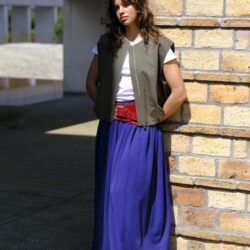 Stoff 95085 Gewebtes Viskose-Lyocell #Gedda