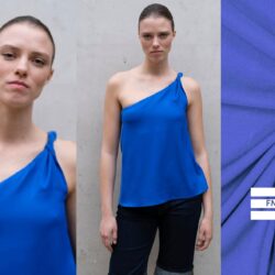 Stoff 95087 Gewebter Viskose-Elasthan-Satin #Felicia #Hallie Schnittmuster & Farbe 2919